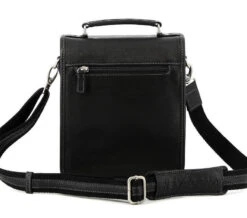 Hexagona Sacoche Cuir Vachette Noir " 463892 "