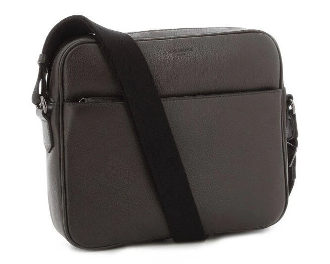 Hexagona Besace Cuir Vachette Grain Buffle Marron Fonce " 135727 " 5 Hexagona Besace Cuir Vachette Grain Buffle Marron Fonce " 135727 " – Image 5