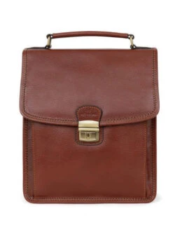 Hexagona Sacoche Cuir Vachette Marron " 111943 " -Maroquinerie sacocheencuirdevachette111943 019144200 1127 06052021