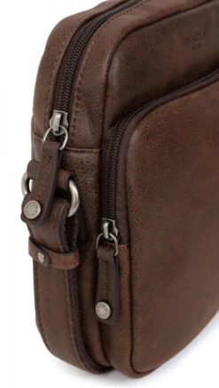 Hexagona Sacoche Cuir Vachette Vieilli Marron " 666175 " -Maroquinerie sacocheencuirdevachette6661754 042942600 1059 22032021