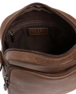 Hexagona Sacoche Cuir Vachette Vieilli Marron " 666175 " -Maroquinerie sacocheencuirdevachette6661755 027880100 1059 22032021