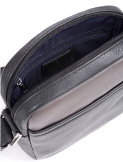 Hexagona Sacoche En Cuir De Vachette Noir / Taupe " 686299 " -Maroquinerie sacocheencuirdevachette686299 noir taupe 5 016631200 1632 12032021