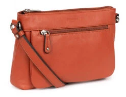 Hexagona Sac Porté Travers En Cuir De Vachette Orange " 464778 " -Maroquinerie sacportetraversencuirdevachette464778 orange 1 015412200 1548 12032021