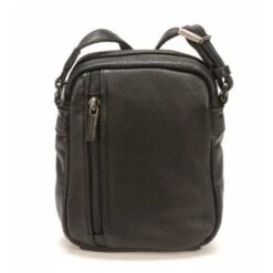 Sac Porté Travers Petit Format Noir " 1942-03 " -Maroquinerie sacportetraverspetitformatjohncuirvachette1 037139600 1450 04072022