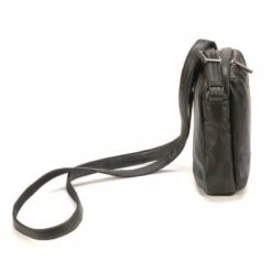 Sac Porté Travers Petit Format Noir " 1942-03 " -Maroquinerie sacportetraverspetitformatjohncuirvachette2 076303600 1450 04072022