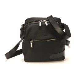 Sac Travers Cuir Noir " 2020-06 " -Maroquinerie sactraversestebanencuir5 014571200 1440 04072022