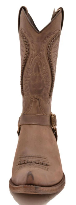 Santiags Cuir Nairobi Ceniza MAYURA " 244 " -Maroquinerie santiag cuir 044mayura3 018310600 1121 08012016