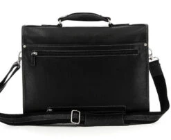 Hexagona Serviette En Cuir Vachette Noir " 469545 "