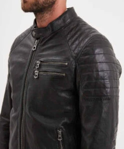 Blouson Cuir Homme Noir " STARGET " 9 Blouson Cuir Homme Noir " STARGET " -Maroquinerie stargetnoirhaut 032080600 1020 24102023