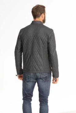 Veste Cuir Homme Bleu " ASSENCIO " 22 Veste Cuir Homme Bleu " ASSENCIO " -Maroquinerie veste cuir homme bleu assencio 6 040785800 1015 29092023